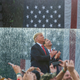 Illustration for article titled Planes, Tanks, Space Force: Scenes From Trumps Soggy Fourth of July Extravaganza